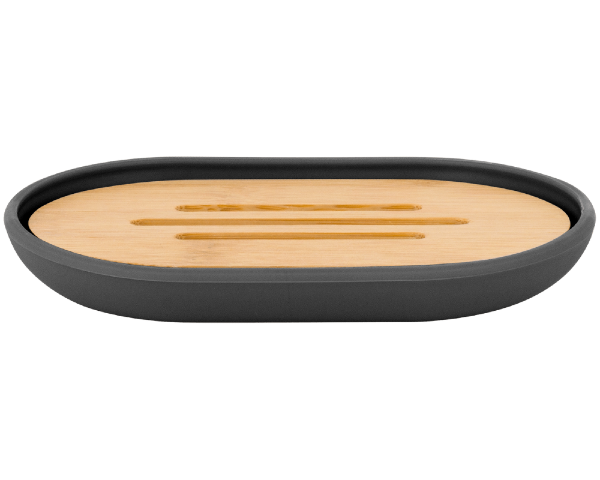 Zestaw łazienkowy akcesoria do WC 6szt czarny Teesa TSA0400-B