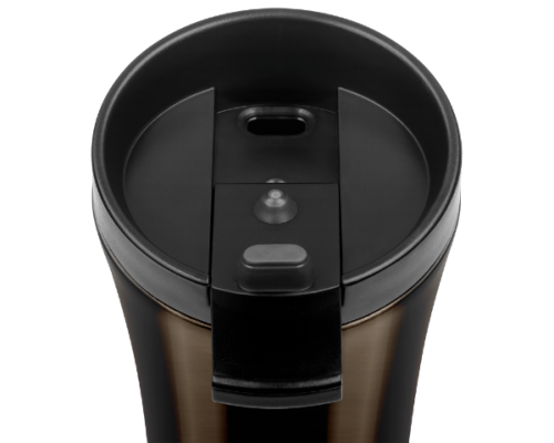 Kubek termiczny stalowy 500ml brązowy Teesa TSA0008