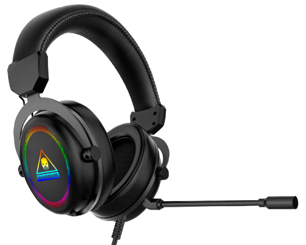 Słuchawki gamingowe z mikrofonem RGB USB Kruger&Matz Warrior GH-50