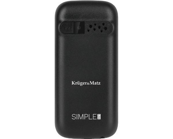 Telefon GSM dla seniora SOS duże klawisze Kruger&Matz Simple 921