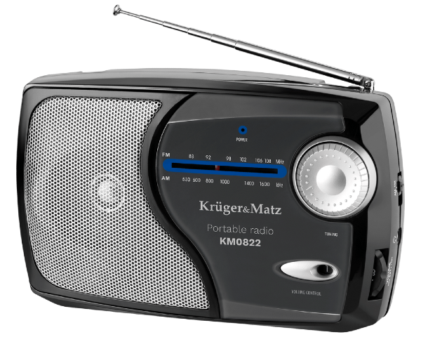 Radio przenośne analogowe AM FM Kruger&Matz KM0822