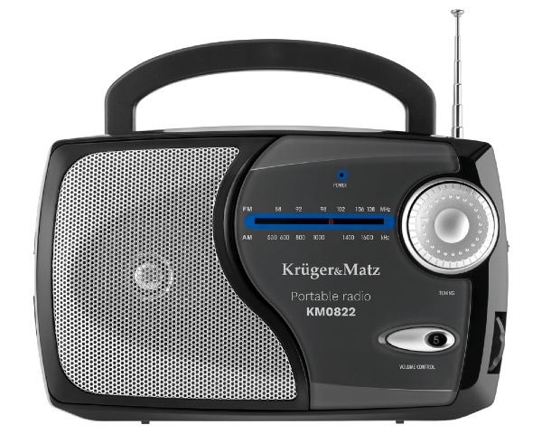 Radio przenośne analogowe AM FM Kruger&Matz KM0822