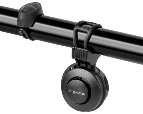 Dzwonek rowerowy elektryczny klakson 100dB Kruger&Matz