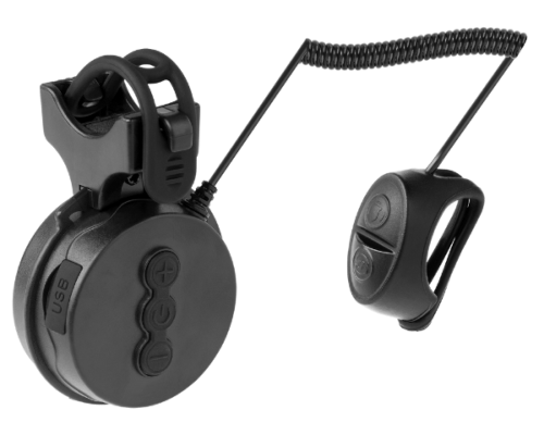 Dzwonek rowerowy elektryczny klakson 100dB Kruger&Matz