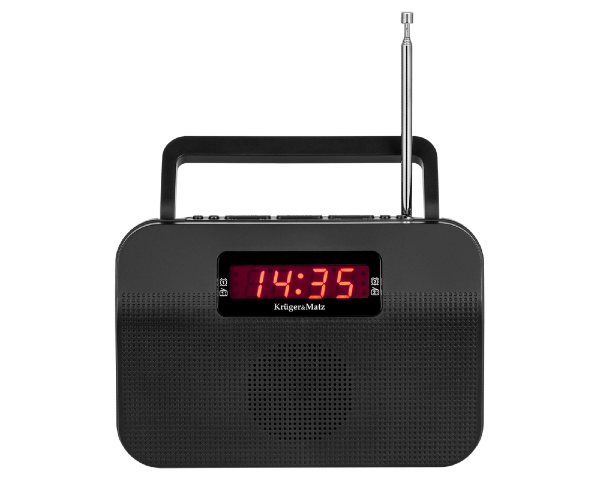 Radio przenośne AM FM budzik timer Kruger&Matz KM0825