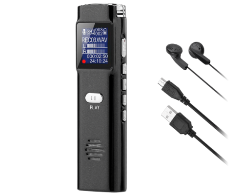 Dyktafon cyfrowy 8GB Kruger&Matz