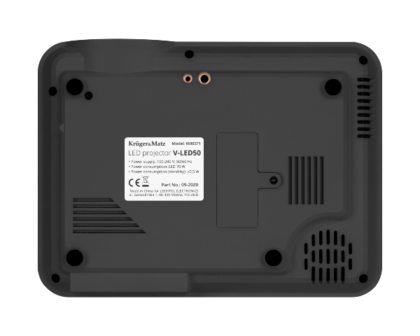 Projektor LED Wi-Fi  50-120 cali z pilotem Kruger&Matz V-LED50