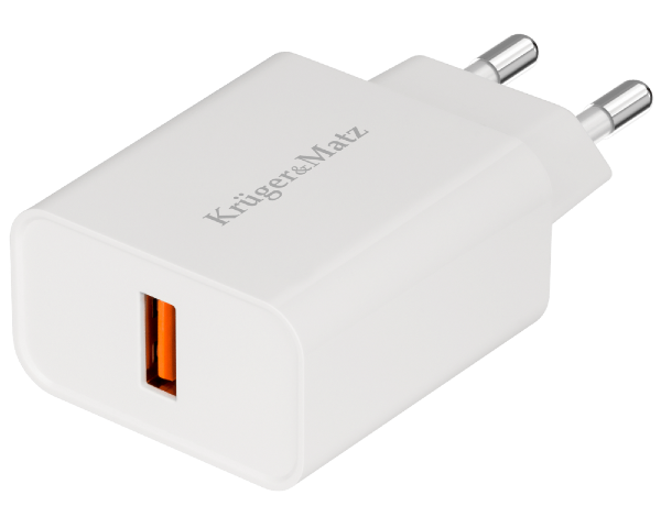 Ładowarka sieciowa USB z szybkim ładowaniem QC KM0851