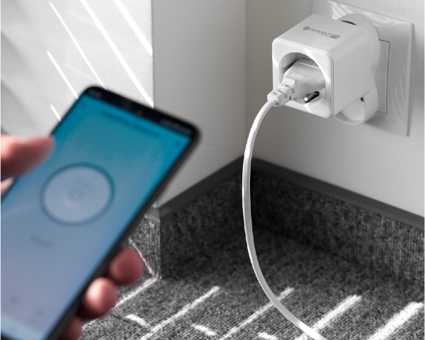 Inteligentne gniazdo WiFi sieciowe Kruger&Matz Connect P3 Tuya - 2