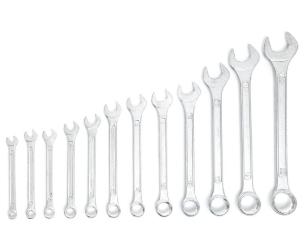 klucze-plasko-oczkowe-zestaw-12 szt-6-13,15,17,19,22mm