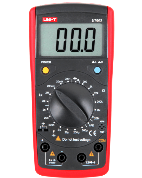 Miernik indukcyjności pojemności rezystancji Uni-t UT603