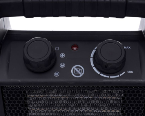 Nagrzewnica elektryczna z regulacja temperatury