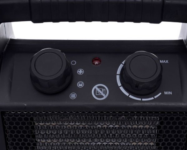 Nagrzewnica elektryczna z regulacja temperatury