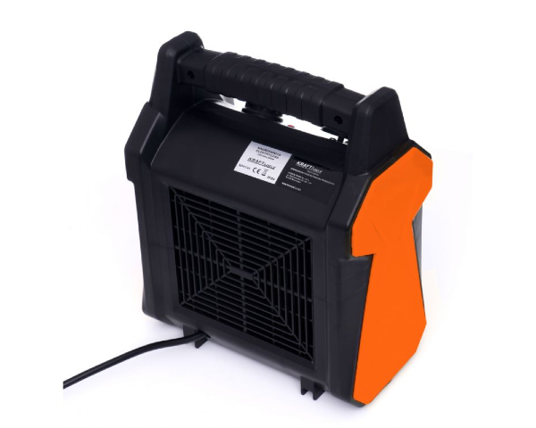 Elektryczna nagrzewnica z regulacja temperatury