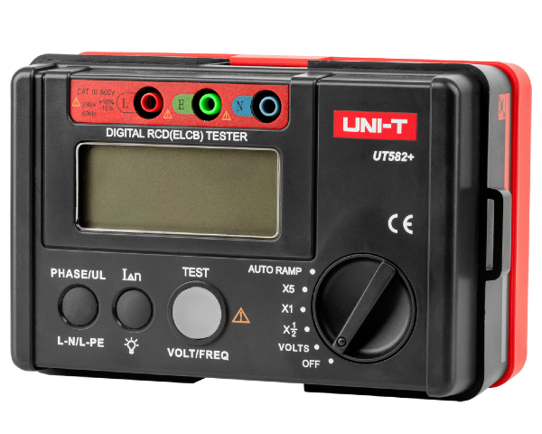 Cyfrowy tester wyłączników RCD Uni-T UT582+