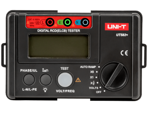 Cyfrowy tester wyłączników RCD Uni-T UT582+
