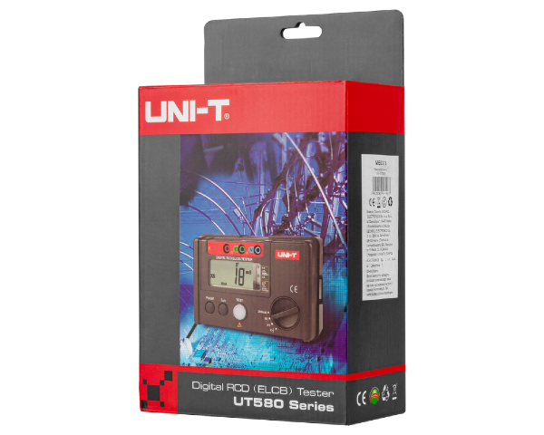 Cyfrowy tester wyłączników RCD Uni-T UT582+