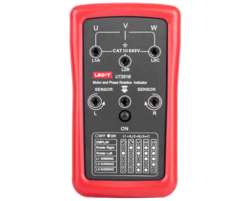 Miernik uniwersalny kolejności faz Uni-T UT261B