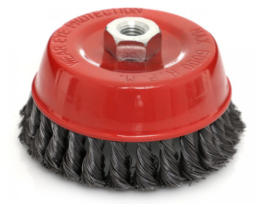 Szczotka czołowa pleciona M14 KD10973