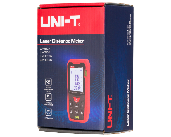 Dalmierz laserowy miernik dystansu 120m Uni-T LM120A