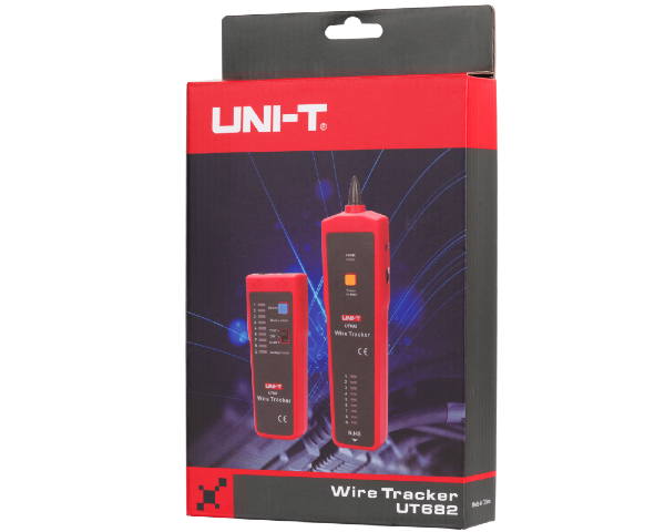 Miernik - szukacz par przewodów z testerem kabli RJ-45 Uni-T UT682