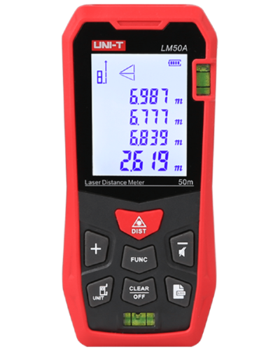 Dalmierz laserowy miernik dystansu 50m Uni-T LM50A