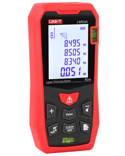 Dalmierz laserowy miernik dystansu 50m Uni-T LM50A