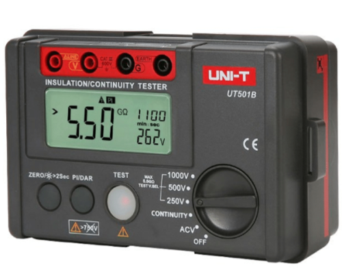 Miernik rezystancji izolacji UT501B