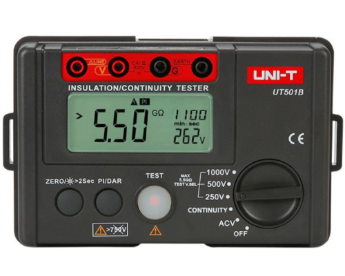 Miernik rezystancji izolacji UT501B - 2