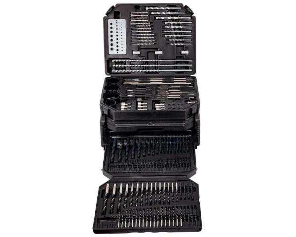Zestaw-300-elementow-w-walizce-wiertla-dluta-bity-otwornice-KD998