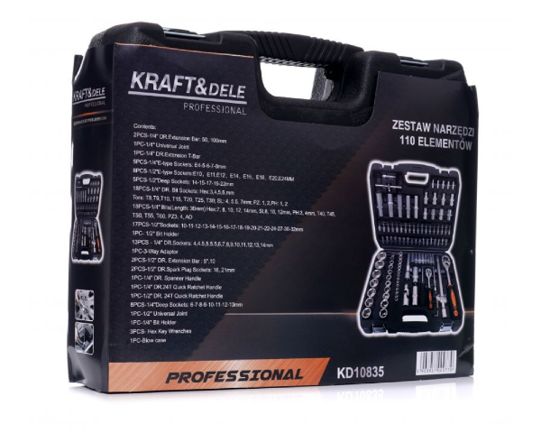 Kraft & Dele zestaw narzedzi recznych