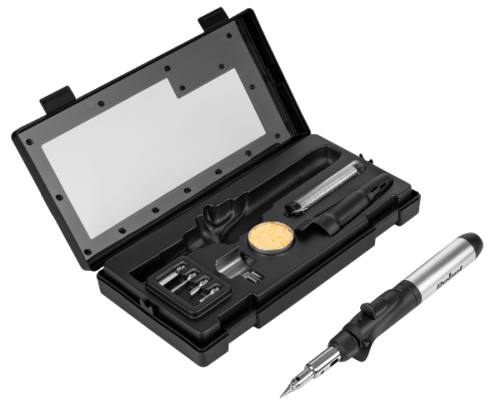 Lutownica gazowa bezprzewodowa zestaw Rebel LUT0044