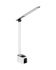 Lampka na biurko LED regulowana biała z zegarem