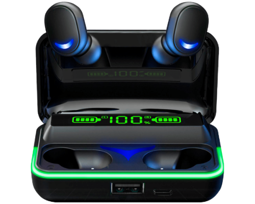 Słuchawki bezprzewodowe dokanałowe powerbank Rebel SN-E10