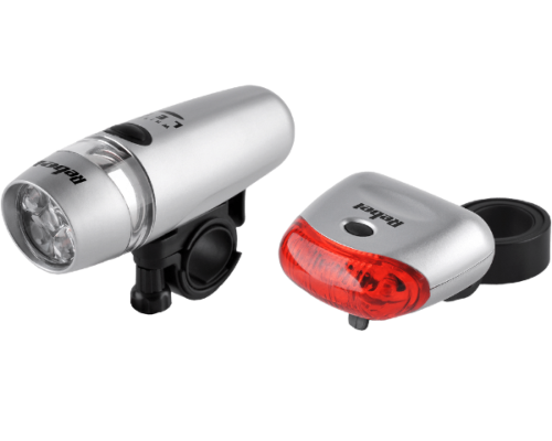 Lampki do roweru LED 2szt zestaw Rebel URZ0065-1
