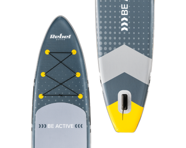 Deska pompowana SUP zestaw wiosła pompka 350x81x15cm Rebel