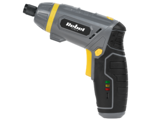 Wkrętarka akumulatorowa + 54 bity zestaw Rebel RB-1003