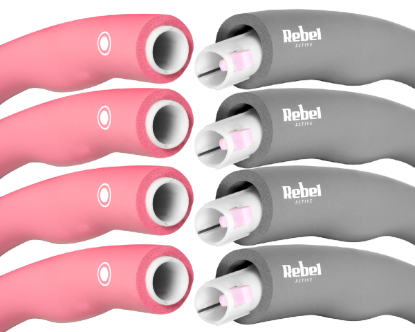 Hula Hop odchudzające koło 95cm regulowane Rebel RBA-3064-PK