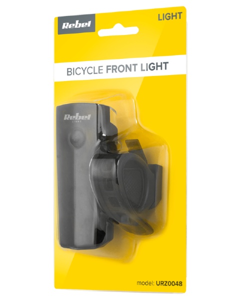 Lampa rowerowa przednia LED 170m Rebel URZ0048
