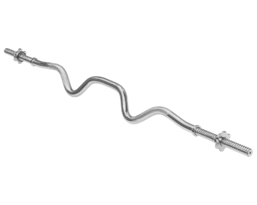 Gryf mocno łamany sztanga 120cm 5,3kg Rebel RBA-2210