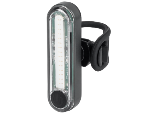 Lampa rowerowa tylna COB z kablem USB Rebel URZ0917