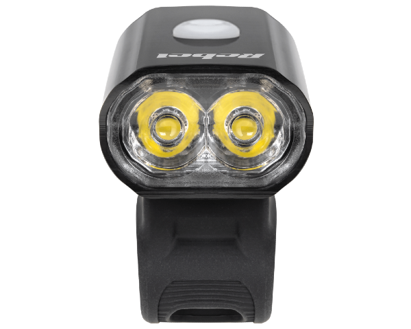 Akumulatorowa lampka rowerowa przednia LED 100m Rebel URZ3494
