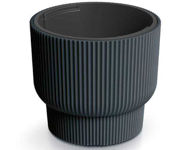 Donica mrozoodporna 33 l kolor antracytowy Milly Pods