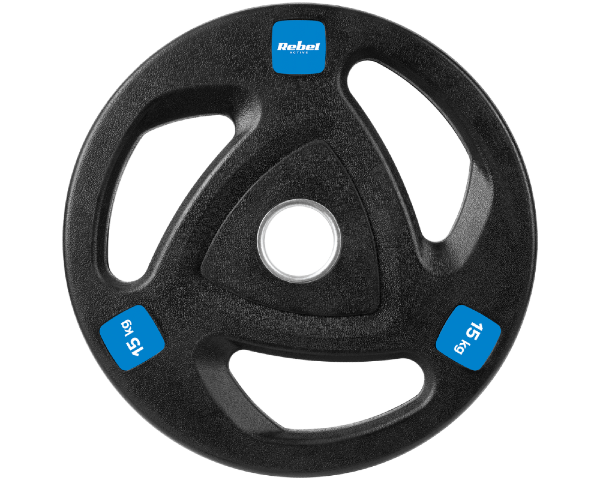 Obciążenia żeliwne krążki 30kg 2x15kg otwór 51mm Rebel Active