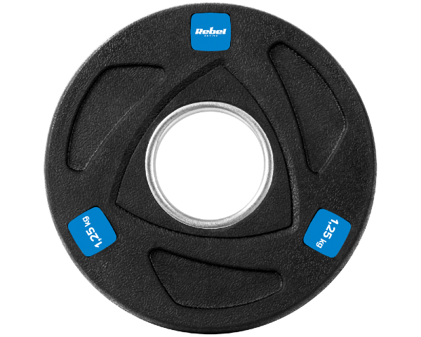 Zestaw obciążeń żeliwnych 5kg 4x1,25kg otwór 51mm Rebel Active