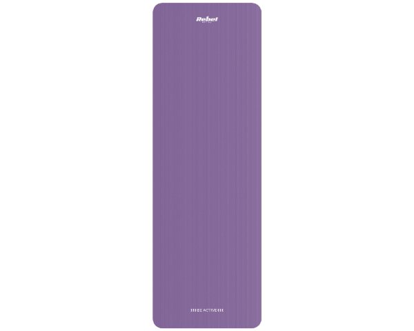 Mata gimnastyczna do ćwiczeń 183x61cm 6mm fioletowa Rebel Active
