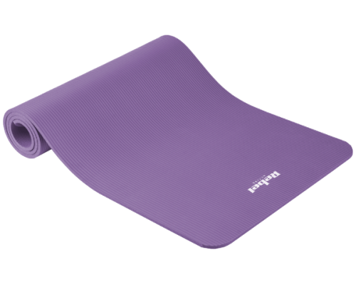 Mata gimnastyczna do ćwiczeń 183x61cm 1cm fioletowa Rebel Active