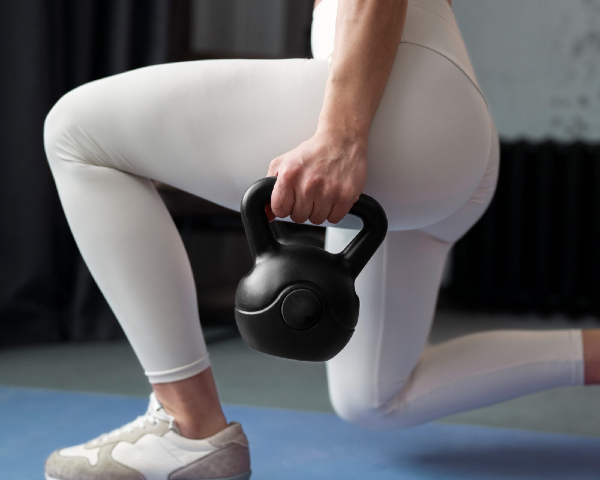 Kettlebell 6kg ciężar do ćwiczeń Rebel RBA-2313