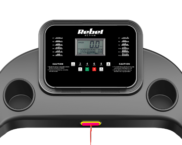 Bieżnia elektryczna składana 12 km/h Rebel RBA-1001 - 2