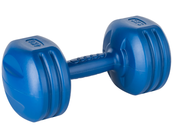 Hantle bitumiczne 2 x 4kg ciężarki do ćwiczeń Rebel RBA-2309